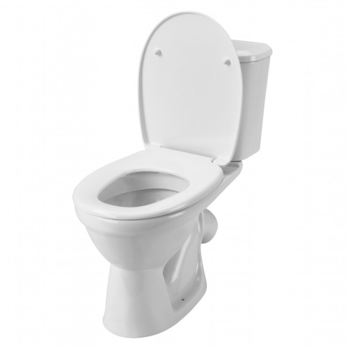 Унитаз-компакт напольный с бачком Santek Бореаль 1WH302146 белый с сиденьем микролифт каскадный смыв - фото 3