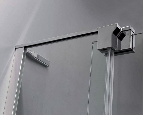 Душевая дверь Cezares SLIDER SLIDER-B-1-90/100-C-Cr 90х195 стекло прозрачное профиль хром глянцевый - фото 4