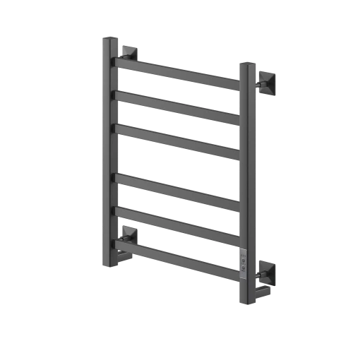 Полотенцесушитель Veconi Barro-A B6050B-A 50х60 электрический черный