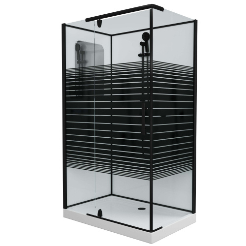 Душевая кабина Grossman Classic GR272QL 120х80 прямоугольная без крыши ориентация левая