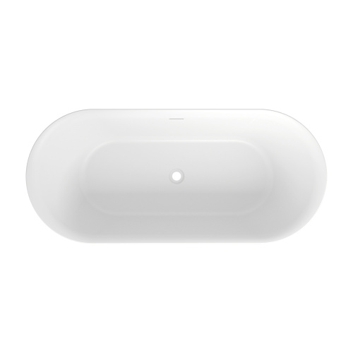 Ванна акриловая Wellsee Cute Twin R 238401000 168х75 отдельностоящая овальная с ножками - фото 4