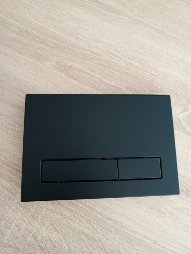 Клавиша смыва механическая KK POL M16 350/PPC/100-00-00 цвет черный матовый - фото 2