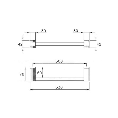 Полотенцедержатель Stella Casanova CS 10000 CR00 - фото 2