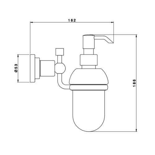 Дозатор Nicolazzi Accessori Classica 1489CR27 - фото 2