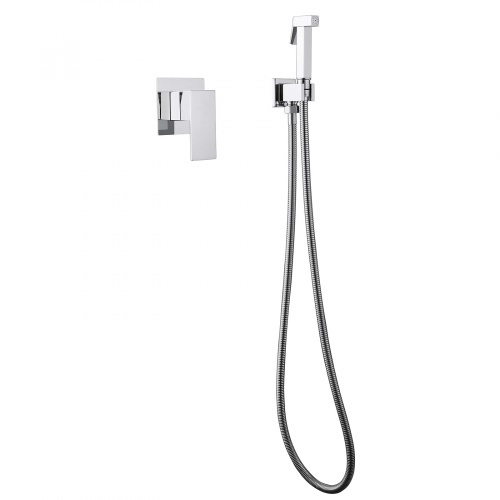 Гигиенический душ со смесителем ABBER Daheim AF8225 хром - фото 2