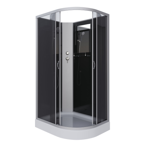 Душевая кабина Niagara Classic 35121433LBK 120х80 асимметричная без крыши ориентация левая