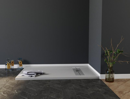 Душевой поддон Aquanet Delight 00258884 140х80 искусственный камень серый без каркаса - фото 2