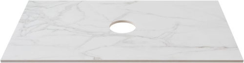 Столешница Allen Brau Reality 1.32023.M 81х46 накладная цвет белый - фото 3