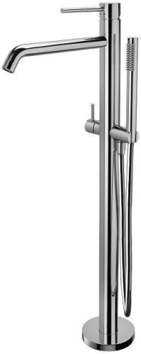 Смеситель для ванны с душем Paffoni Light LIG032CR напольный хром