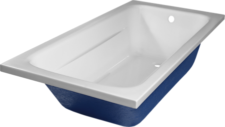 Ванна акриловая C-Bath CBQ011002 180х70 пристенная прямоугольная