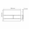Инсталляция для унитаза WasserKRAFT Abens 20TLT.010.ME.WH.BN04