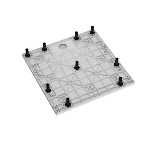 Душевой поддон RGW SMC 55370199-01 90х90 стеклопластик белый - фото 2