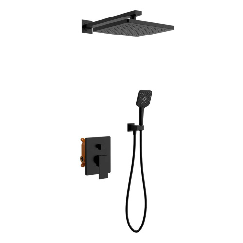 Душевая система Vincea Next VSFW-1N1MB встраиваемая в стену - фото 2