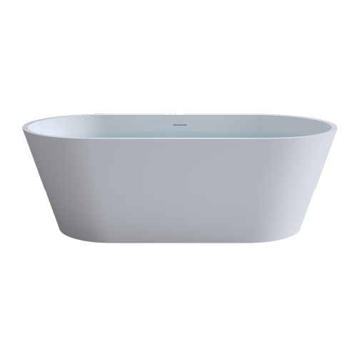 Ванна из искусственного камня Timo ELISSA ELISSA1580 158х74 отдельностоящая овальная - фото 2