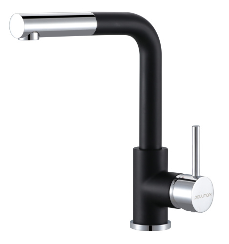 Смеситель для кухни Paulmark KASSEL Ka214311-401 на раковину антрацит