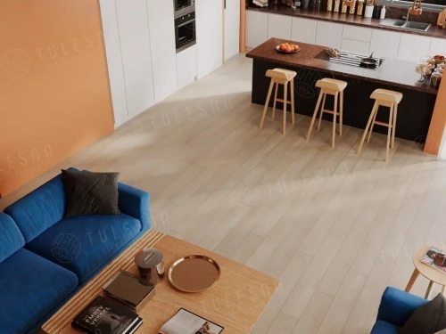 SPC ламинат Tulesna Ottimo 1004-1 Diretto толщина 0.4 см 43 класс 1220х183 - фото 2