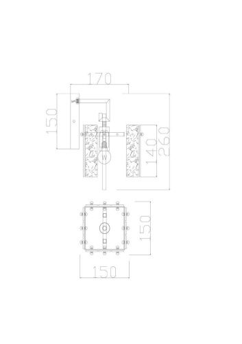 Бра Freya Basilica FR5166WL-01BS - фото 4