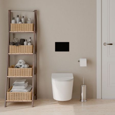 Комплект унитаз с инталляцией и клавишей смыва Iberica Blanca BURGOS ALTO IB.001M.BRA.234.812