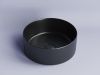Раковина из сантехнического фарфора Ceramica Nova ELEMENT CN6032MB 40х40 накладная цвет черный без отверстий под смеситель