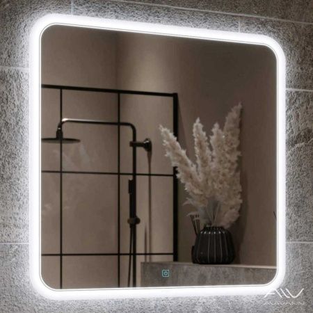 Зеркало с подсветкой Alavann Anna ALV0019001 80х80 подвесное