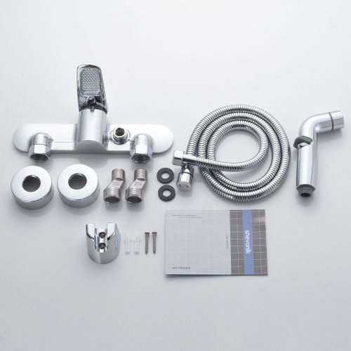 Гигиенический душ со смесителем Shevanik S4705-1 хром - фото 4