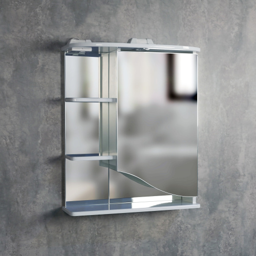 Зеркало-шкаф Onika Виола 206003 60х25х71 подвесной цвет коричневый - фото 2