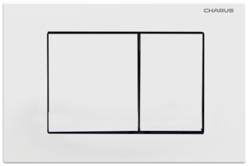 Клавиша смыва механическая CHARUS Minimalista FP.310.12.01 цвет белый матовый