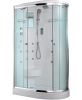 Душевая кабина Timo Lux T-7702L 120х85 асимметричная с крышей ориентация левая