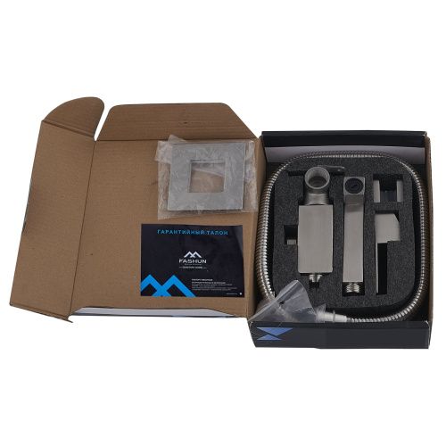 Гигиенический душ со смесителем Fashun A57804 сатин - фото 5