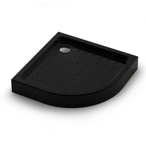 Душевой поддон Veconi Tezeo acrylic TZ51B-100-C5 100х100 акрил черный с ножками и каркасом