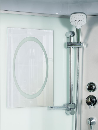 Душевая кабина WeltWasser WW500 HALLE 802 (10000003241) 80х80 с крышей ориентация универсальная - фото 5