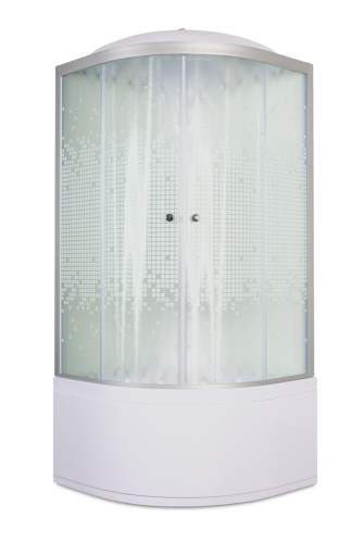 Душевая кабина AvaCan L910GM+EL 100х100 четверть круга с крышей ориентация универсальная - фото 3