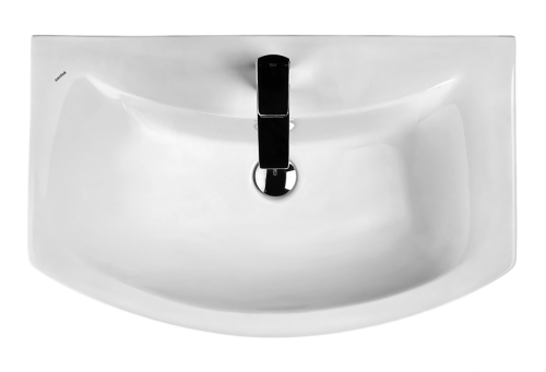 Раковина мебельная керамическая Santek Балтика 70 1.WH20.7.776 72х44 накладная цвет белый 1 отверстие под смеситель - фото 3