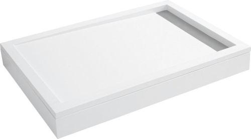 Душевой поддон Aquanet Stone Lite НФ-00014627 120х80 искусственный камень белый с каркасом - фото 3