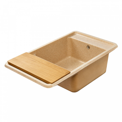 Кухонная мойка Aquaton Беллис 1A724832BS220 87х51 цвет бежевый - фото 5