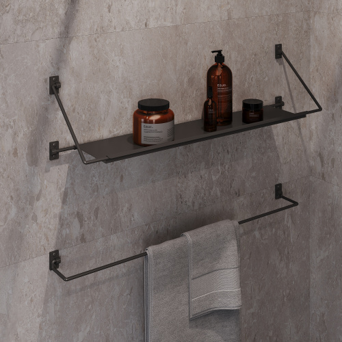 Полка в ванную комнату Niagara Nova NG1020B - фото 2