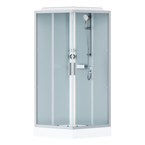 Душевая кабина Am.Pm Gem W90C-403-090MT 90х90 квадратная с крышей ориентация универсальная - фото 2