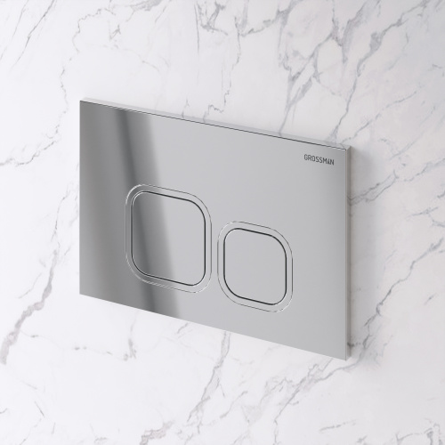 Клавиша смыва механическая Grossman Cosmo 700.K31.02.100.100 цвет хром - фото 3