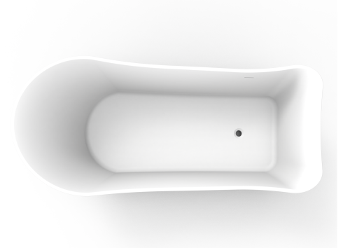 Ванна из искусственного камня Timo JUTA JUTA1815 182х83 отдельностоящая овальная - фото 2