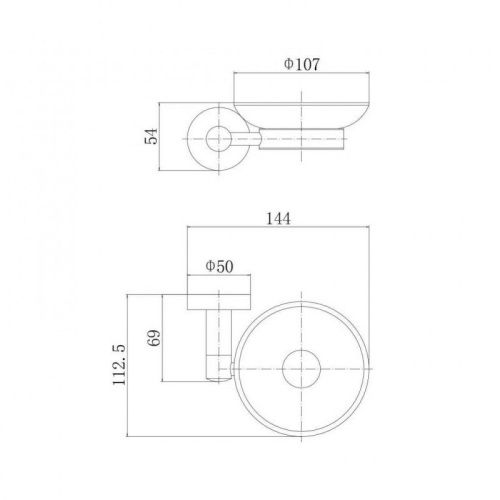 Мыльница Fashun A51502 - фото 3