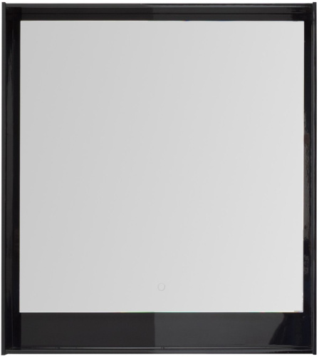 Зеркало в ванную Aquanet Милан 00306387 75х83 цвет черный - фото 3