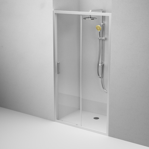 Душевая дверь Am.Pm Gem W90G-110-1-195MT 110х195 стекло прозрачное профиль хром матовый - фото 5