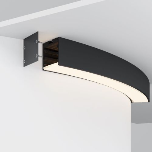 Радиусный профиль Maytoni Led Strip ALM-3535R-B-D-45°-0.8M - фото 5