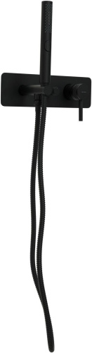 Смеситель для ванны с душем Allen Brau Priority 5.31009-31 встраиваемый в стену черный - фото 4