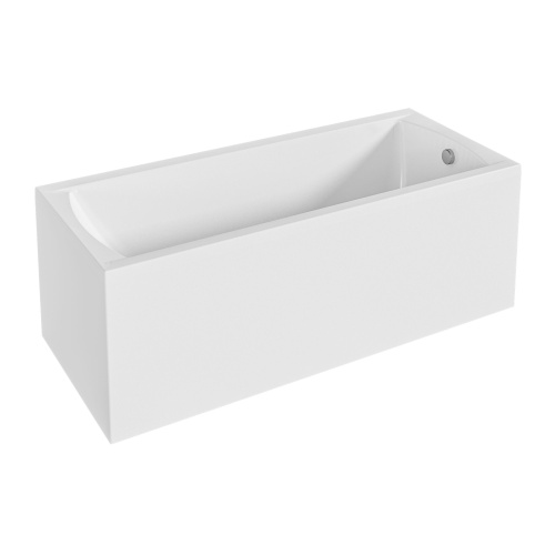 Ванна акриловая 1MarKa MODERN 01мод1880 180х80 пристенная прямоугольная без каркаса - фото 3