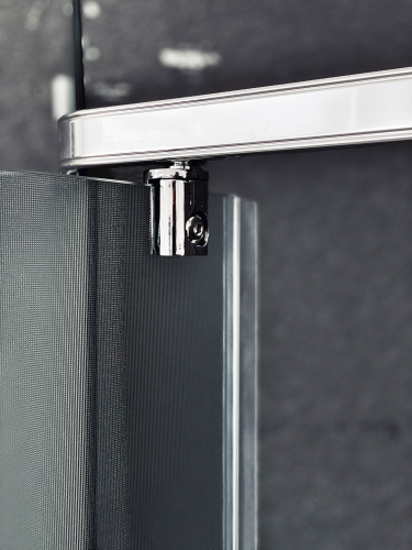 Душевой уголок Royal Bath TR RB90TR-C-CH 90х90 стекло рифленое профиль хром глянцевый без поддона - фото 5