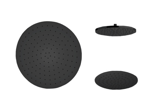 Верхний душ Mamoli Sadler 838S00K черный матовый