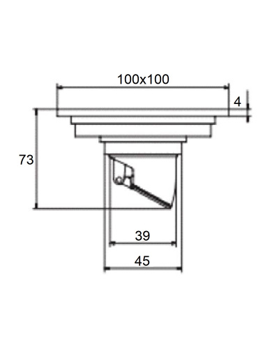 Душевой трап Orange TR01-006b напольный - фото 3