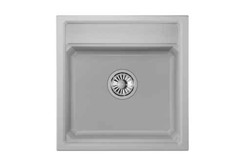 Кухонная мойка Granula Kitchen Space 5002, АРКТИК 51х50 цвет арктик поверхность матовая - фото 3
