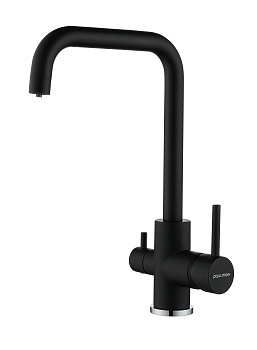 Смеситель для кухни Paulmark LOGAS Lo213021-AN на раковину антрацит